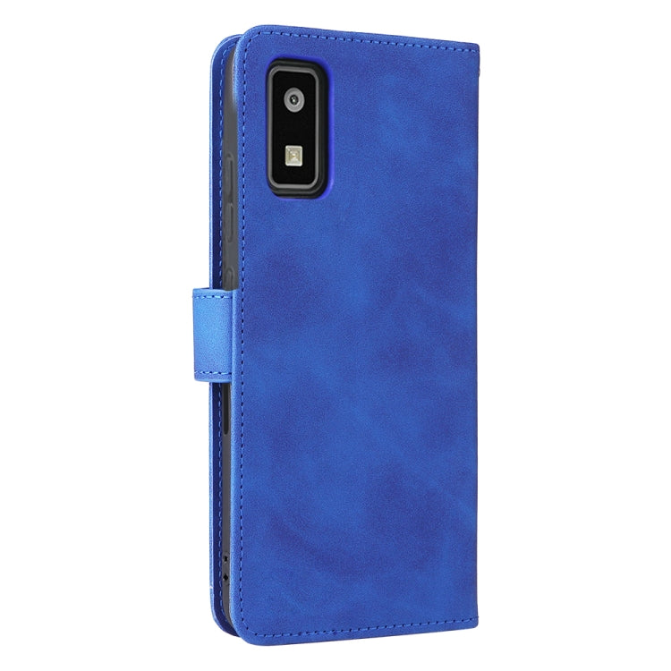 For Sharp Aquos Wish SHG06 Skin Feel Magnetic Buckle Calf Texture PU Phone Case