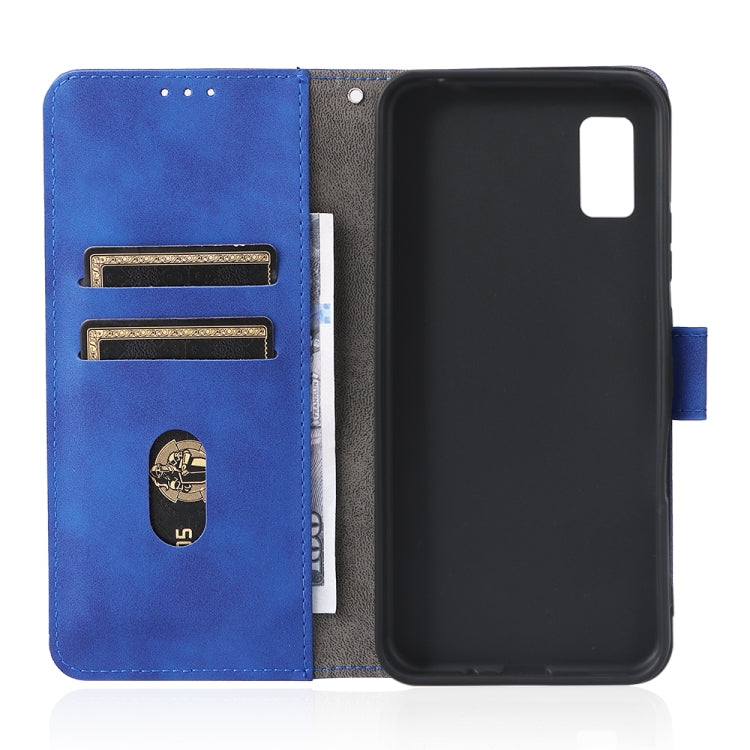 For Sharp Aquos Wish SHG06 Skin Feel Magnetic Buckle Calf Texture PU Phone Case