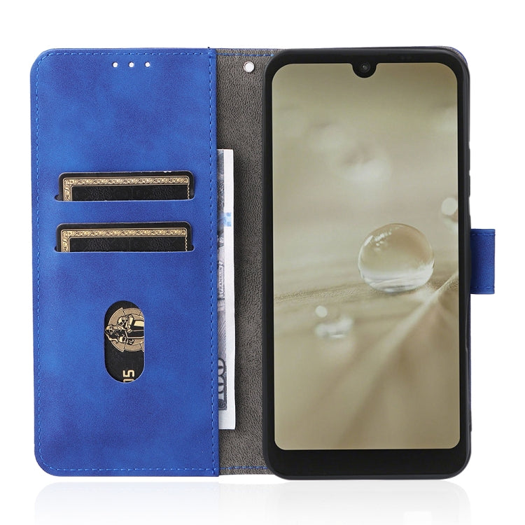 For Sharp Aquos Wish SHG06 Skin Feel Magnetic Buckle Calf Texture PU Phone Case