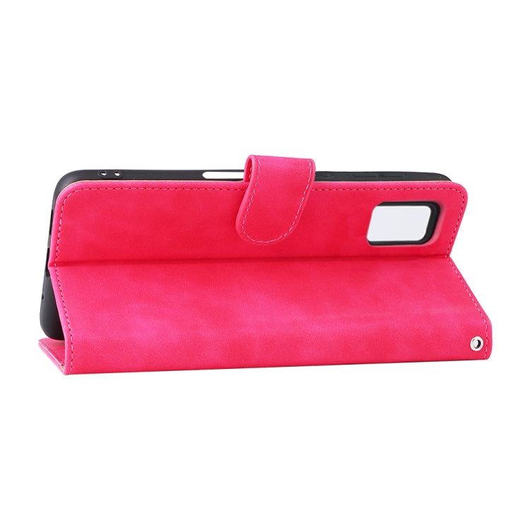 For Sharp Aquos Wish SHG06 Skin Feel Magnetic Buckle Calf Texture PU Phone Case
