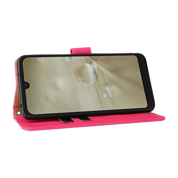 For Sharp Aquos Wish SHG06 Skin Feel Magnetic Buckle Calf Texture PU Phone Case