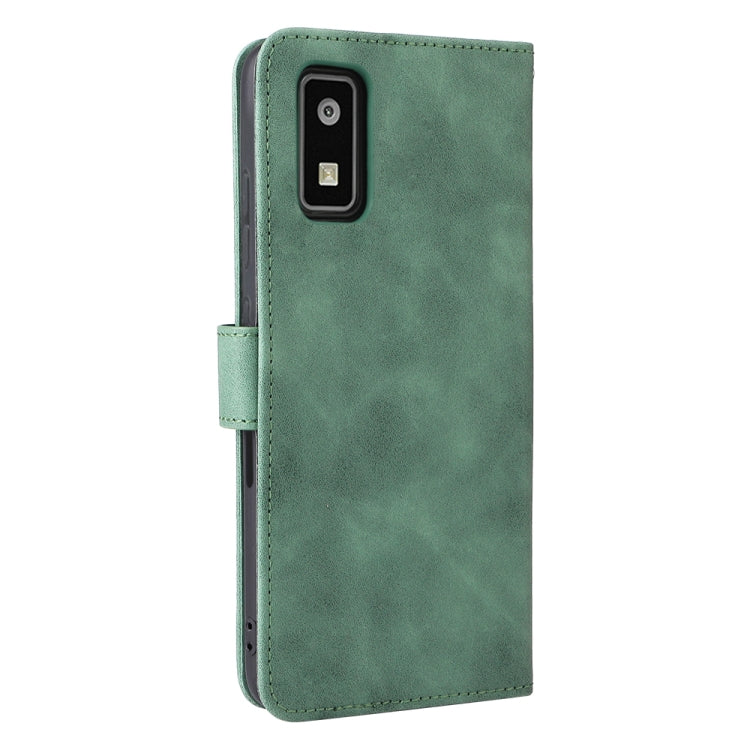 For Sharp Aquos Wish SHG06 Skin Feel Magnetic Buckle Calf Texture PU Phone Case