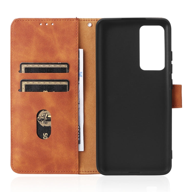 For Xiaomi 12 5G Skin Feel Magnetic Buckle Calf Texture PU Phone Case