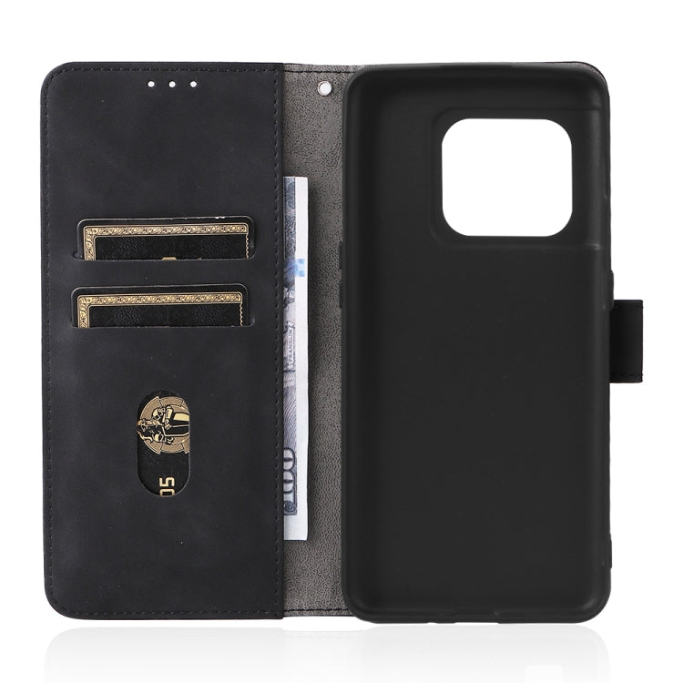 For OnePlus 10 Pro 5G Skin Feel Magnetic Buckle Calf Texture PU Phone Case