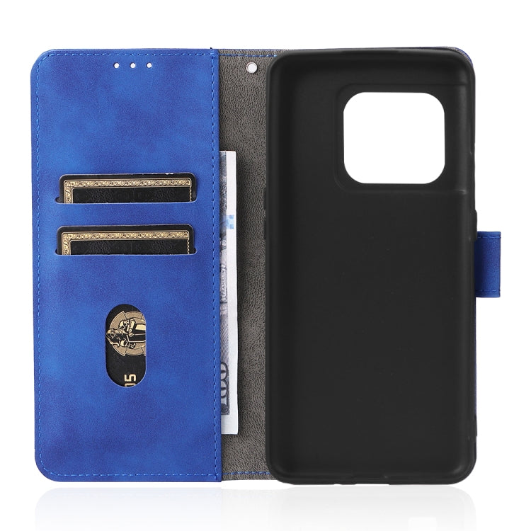 For OnePlus 10 Pro 5G Skin Feel Magnetic Buckle Calf Texture PU Phone Case