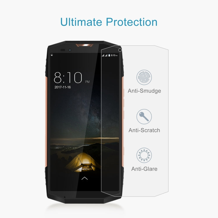 10 PCS 0.26mm 9H 2.5D Tempered Glass Film For Blackview BV9000