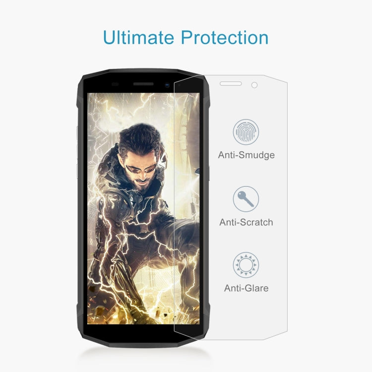 50 PCS 0.26mm 9H 2.5D Tempered Glass Film For Blackview BV5800
