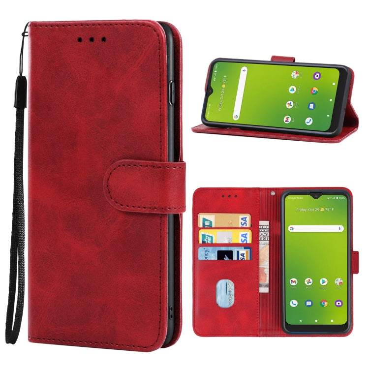 Leather Phone Case For Cricket Dream 5G/AT&A Radiant Max 5G