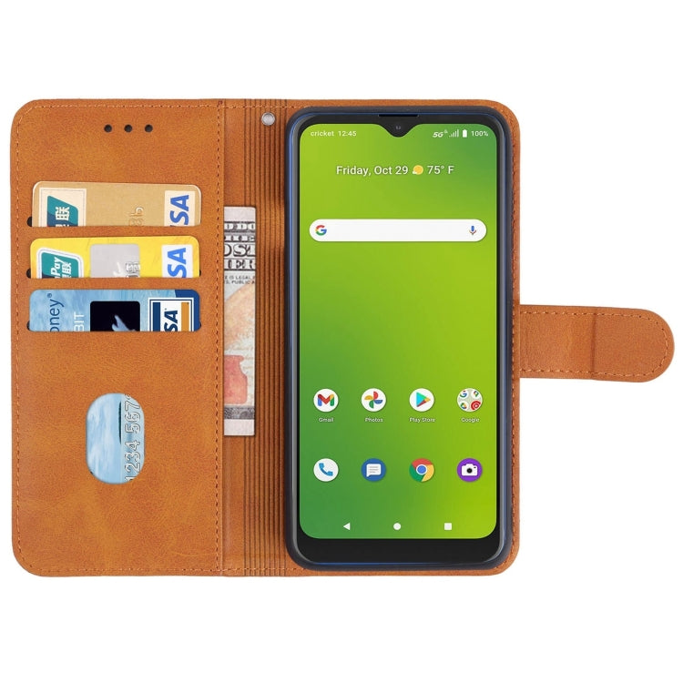 Leather Phone Case For Cricket Dream 5G/AT&A Radiant Max 5G
