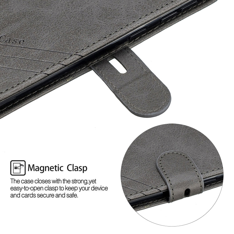 For Galaxy  A10 M10  Matching Color Frosted Texture Horizontal Flip PU Leather Case with Holder & Card Slots & Lanyard