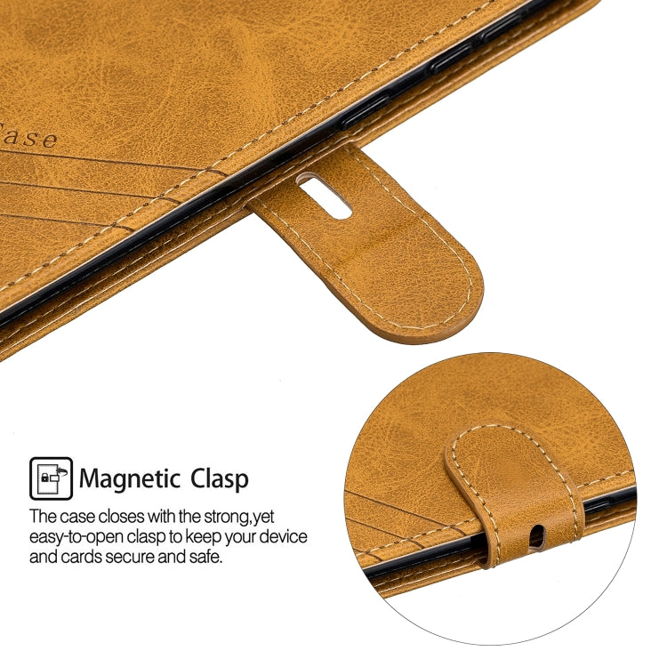 For Galaxy A60 & M40 Matching Color Frosted Texture Horizontal Flip PU Leather Case with Holder & Card Slots & Lanyard