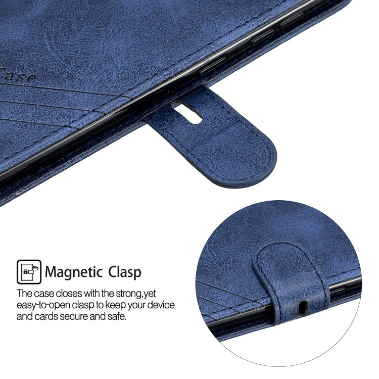 For Galaxy A60 & M40 Matching Color Frosted Texture Horizontal Flip PU Leather Case with Holder & Card Slots & Lanyard