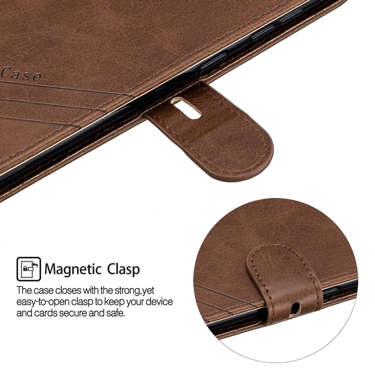 For Galaxy A60 & M40 Matching Color Frosted Texture Horizontal Flip PU Leather Case with Holder & Card Slots & Lanyard