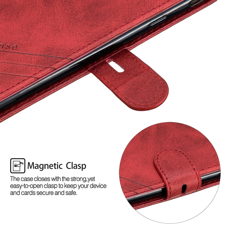 For Galaxy J4 Plus Matching Color Frosted Texture Horizontal Flip PU Leather Case with Holder & Card Slots & Lanyard