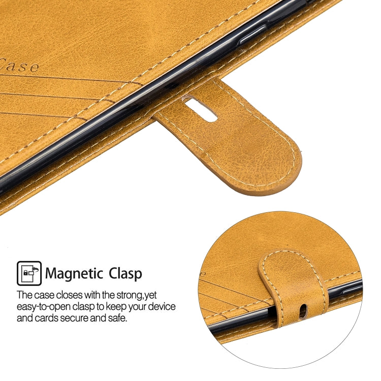 For Galaxy J6 2018 Matching Color Frosted Texture Horizontal Flip PU Leather Case with Holder & Card Slots & Lanyard