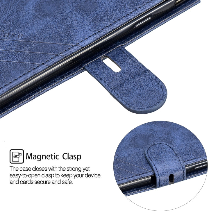 For Galaxy J6 2018 Matching Color Frosted Texture Horizontal Flip PU Leather Case with Holder & Card Slots & Lanyard