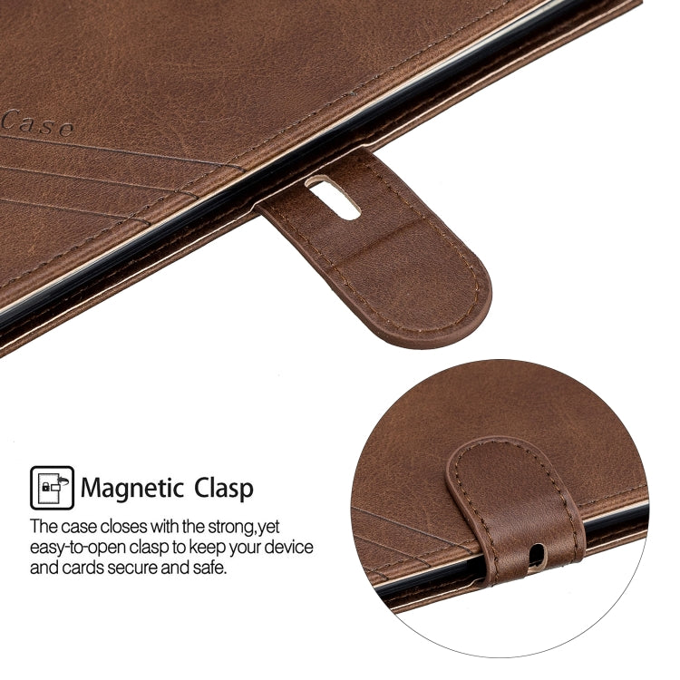 For Galaxy Note 10 Matching Color Frosted Texture Horizontal Flip PU Leather Case with Holder & Card Slots & Lanyard