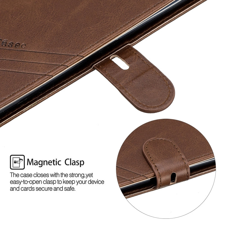 For Galaxy Note 10 Pro Matching Color Frosted Texture Horizontal Flip PU Leather Case with Holder & Card Slots & Lanyard