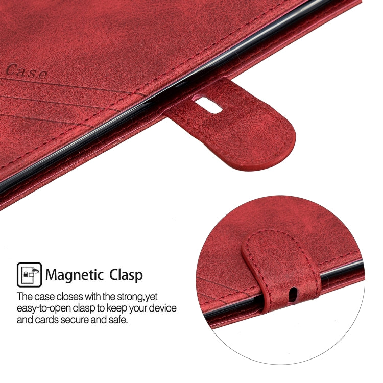 For Galaxy Note 10 Pro Matching Color Frosted Texture Horizontal Flip PU Leather Case with Holder & Card Slots & Lanyard