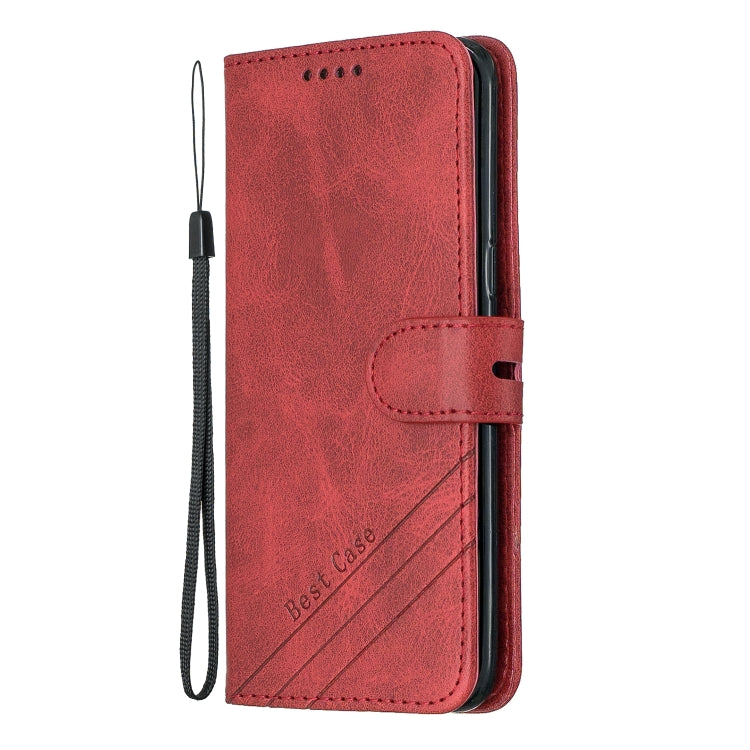 For Galaxy S8 Plus Matching Color Frosted Texture Horizontal Flip PU Leather Case with Holder & Card Slots & Lanyard