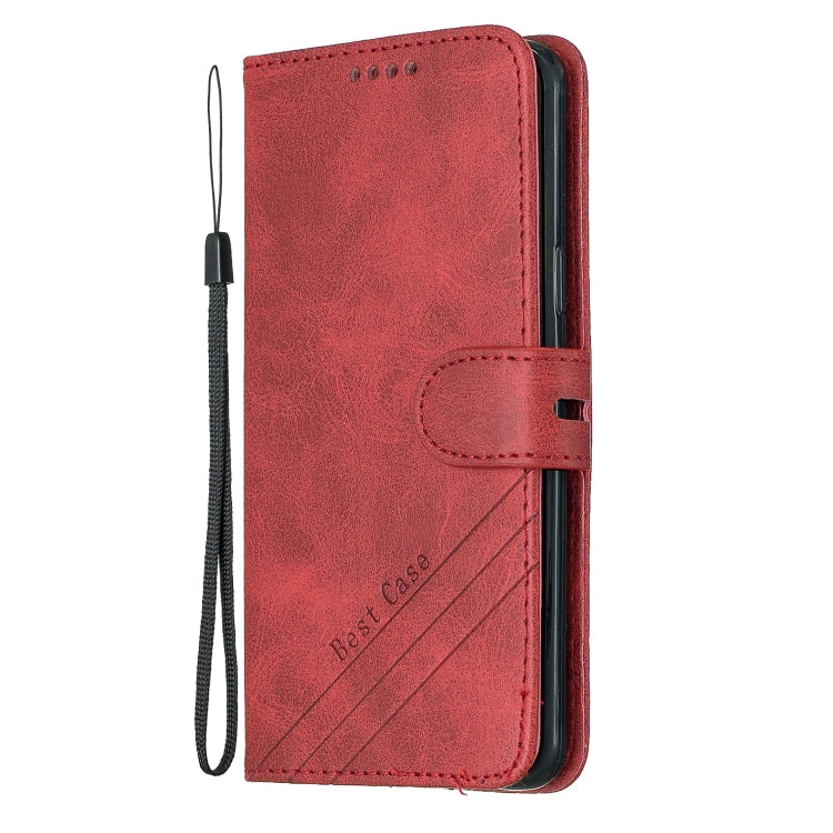 For Galaxy S9 Matching Color Frosted Texture Horizontal Flip PU Leather Case with Holder & Card Slots & Lanyard