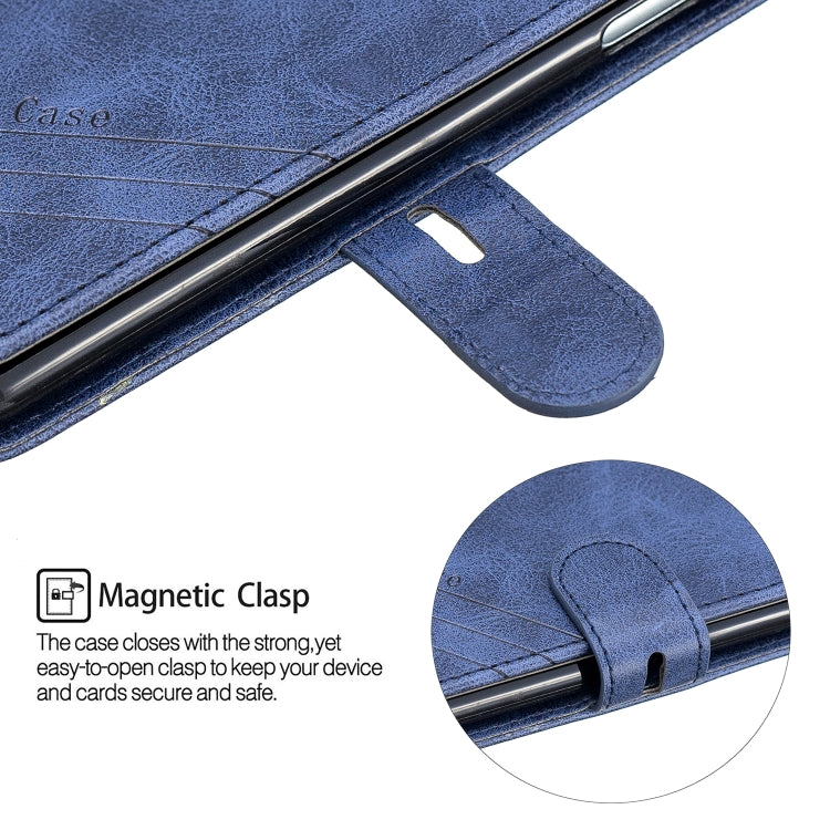 For Galaxy S10E Matching Color Frosted Texture Horizontal Flip PU Leather Case with Holder & Card Slots & Lanyard