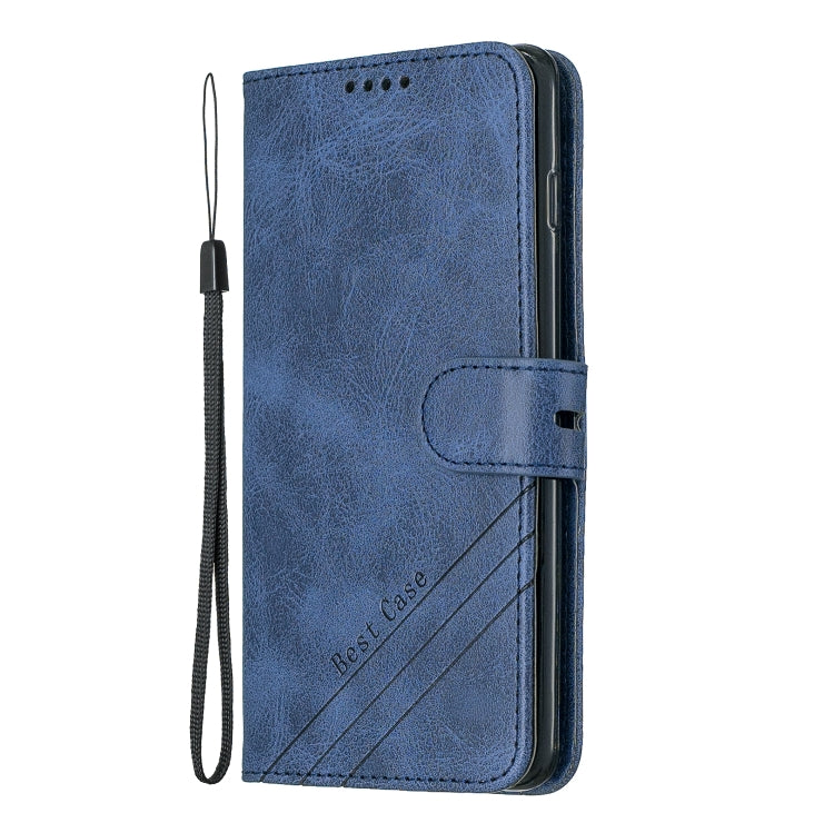 For Galaxy S10 Plus Matching Color Frosted Texture Horizontal Flip PU Leather Case with Holder & Card Slots & Lanyard