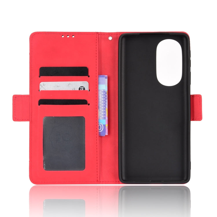 For Motorola Moto Edge X30 Skin Feel Calf Pattern Leather Phone Case