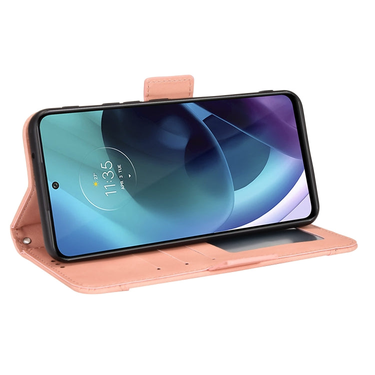 For Motorola Moto G41 / G31 Skin Feel Calf Pattern Leather Phone Case