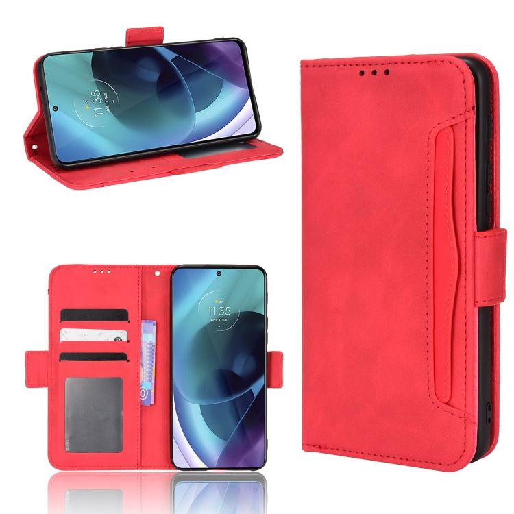 For Motorola Moto G41 / G31 Skin Feel Calf Pattern Leather Phone Case