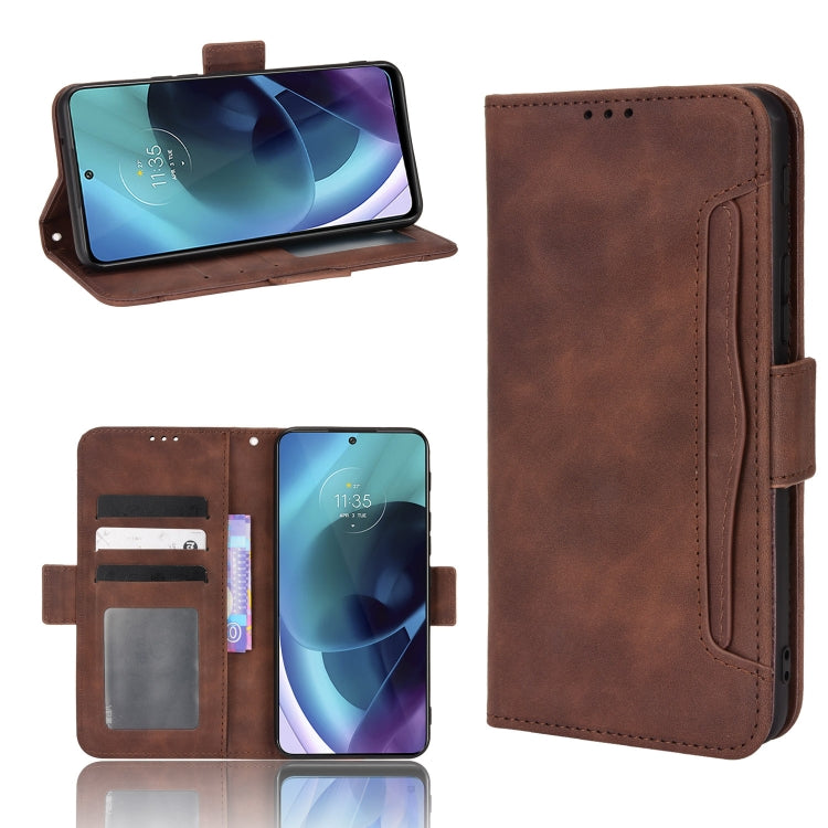 For Motorola Moto G41 / G31 Skin Feel Calf Pattern Leather Phone Case