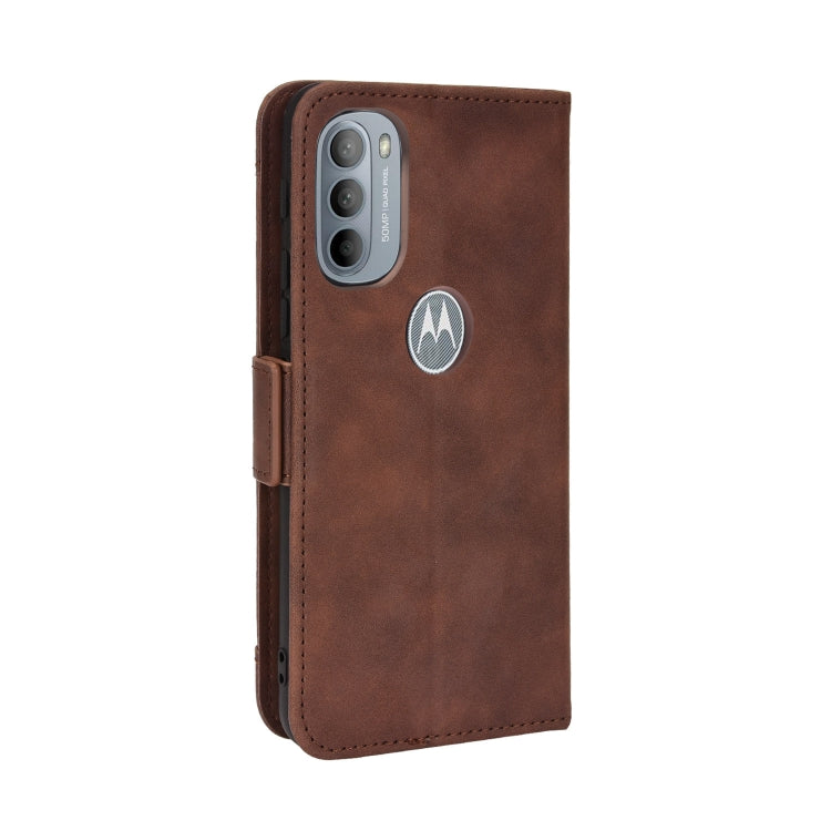 For Motorola Moto G41 / G31 Skin Feel Calf Pattern Leather Phone Case