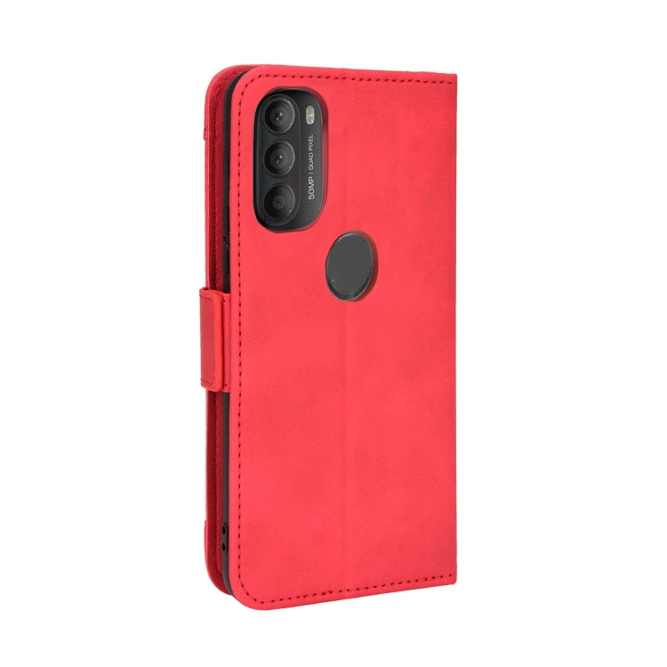 For Motorola Moto G71 5G Skin Feel Calf Pattern Leather Phone Case