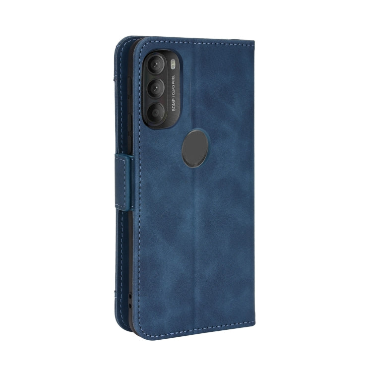 For Motorola Moto G71 5G Skin Feel Calf Pattern Leather Phone Case