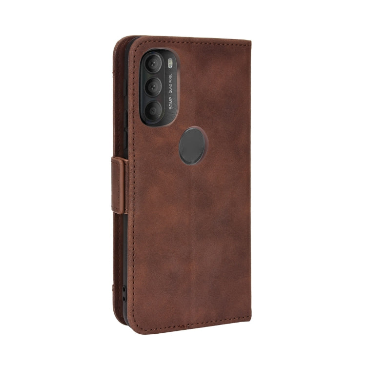 For Motorola Moto G71 5G Skin Feel Calf Pattern Leather Phone Case