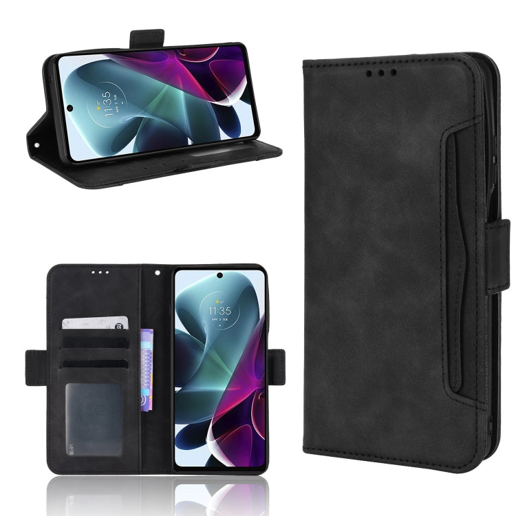 For Motorola Moto G200 5G / S30 Skin Feel Calf Pattern Leather Phone Case