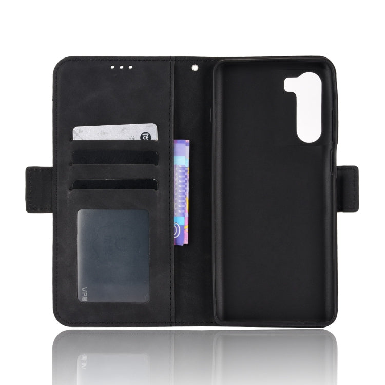 For Motorola Moto G200 5G / S30 Skin Feel Calf Pattern Leather Phone Case