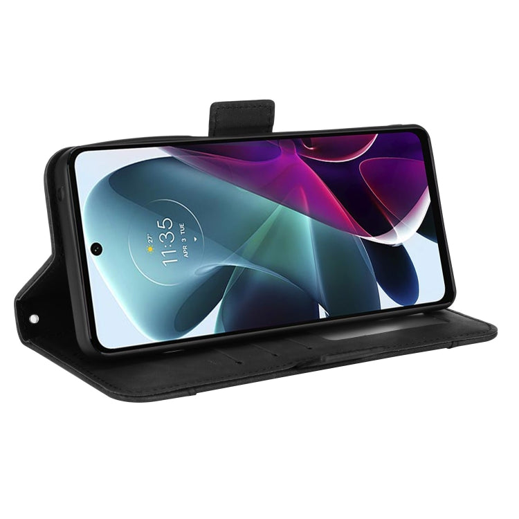 For Motorola Moto G200 5G / S30 Skin Feel Calf Pattern Leather Phone Case