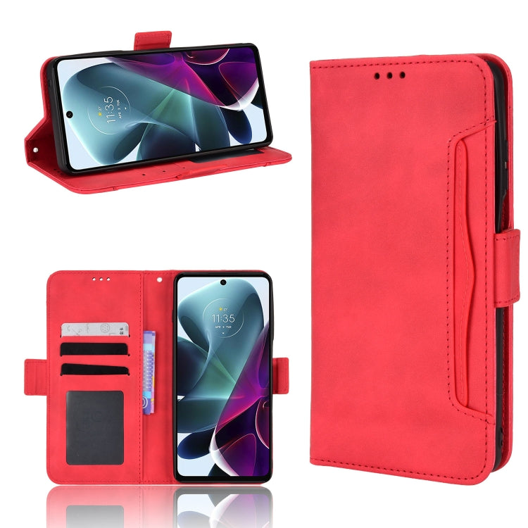 For Motorola Moto G200 5G / S30 Skin Feel Calf Pattern Leather Phone Case