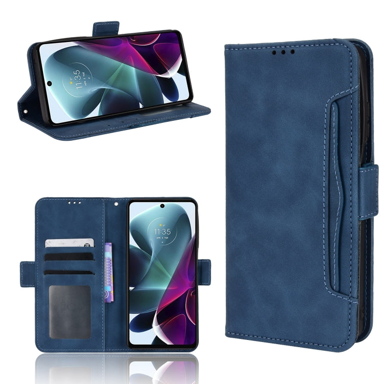 For Motorola Moto G200 5G / S30 Skin Feel Calf Pattern Leather Phone Case