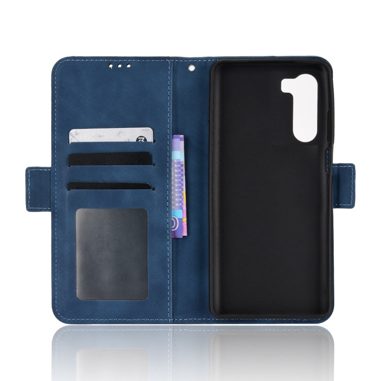 For Motorola Moto G200 5G / S30 Skin Feel Calf Pattern Leather Phone Case