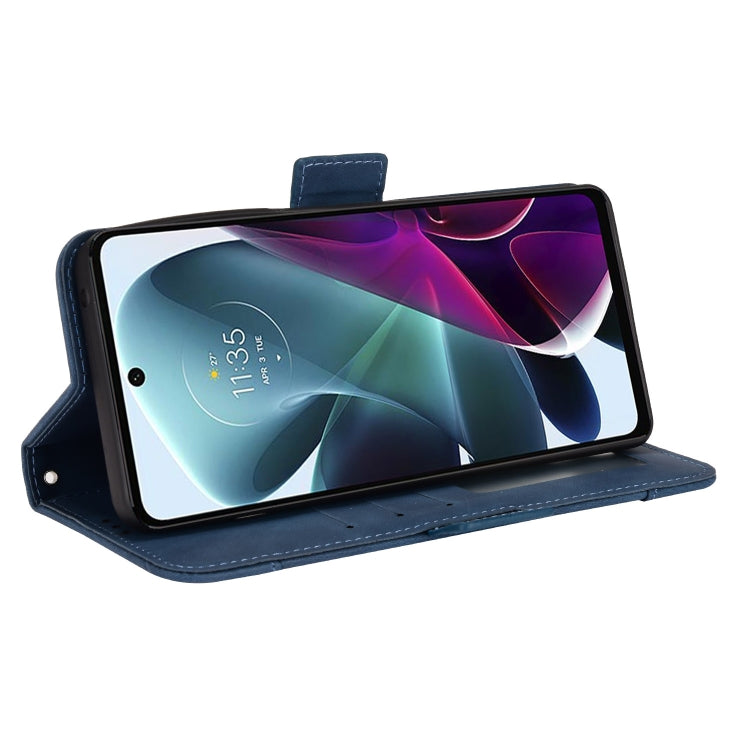 For Motorola Moto G200 5G / S30 Skin Feel Calf Pattern Leather Phone Case