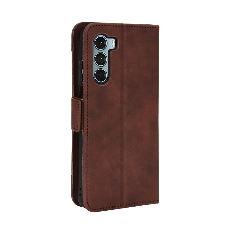 For Motorola Moto G200 5G / S30 Skin Feel Calf Pattern Leather Phone Case