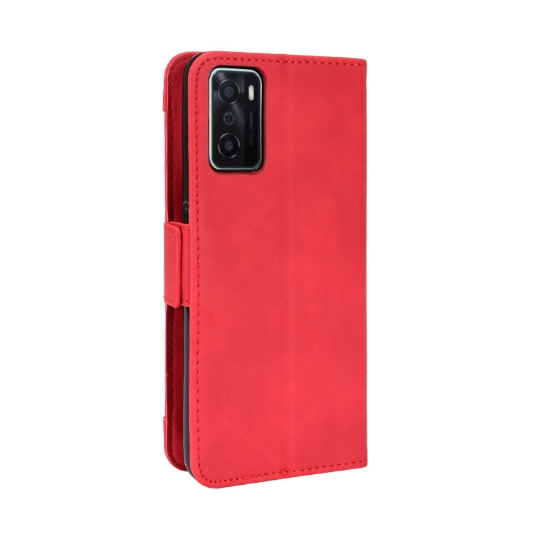For OPPO A55s 5G JP Version Skin Feel Calf Pattern Leather Phone Case
