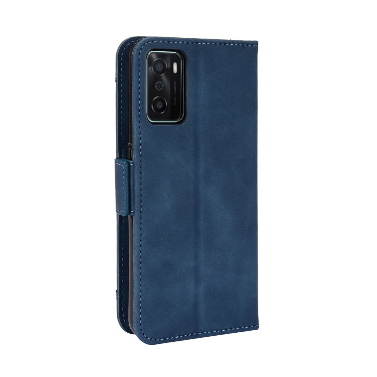 For OPPO A55s 5G JP Version Skin Feel Calf Pattern Leather Phone Case