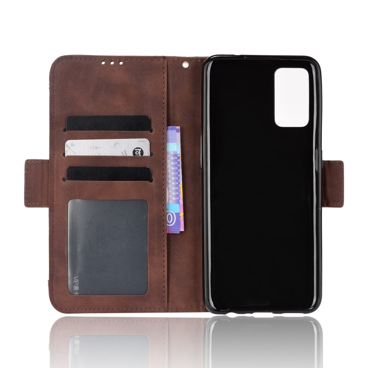 For OPPO A55s 5G JP Version Skin Feel Calf Pattern Leather Phone Case