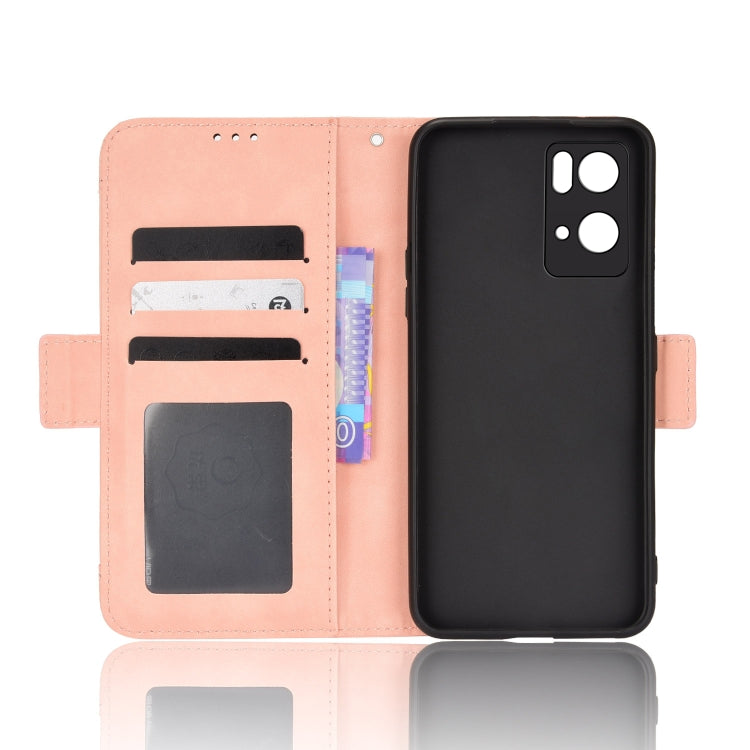 For OPPO Reno7 Pro 5G Skin Feel Calf Pattern Leather Phone Case