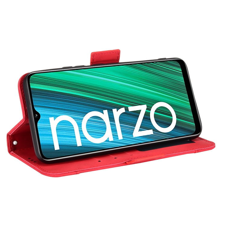 For OPPO Realme Narzo 50A Skin Feel Calf Pattern Leather Phone Case