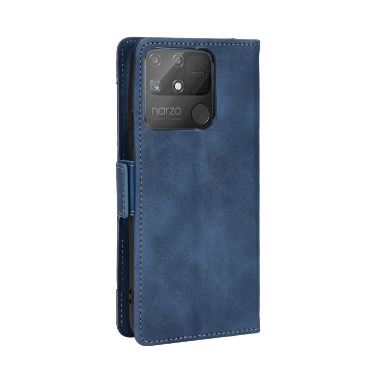 For OPPO Realme Narzo 50A Skin Feel Calf Pattern Leather Phone Case