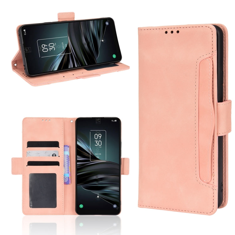 For TCL 20 XE Skin Feel Calf Pattern Leather Phone Case